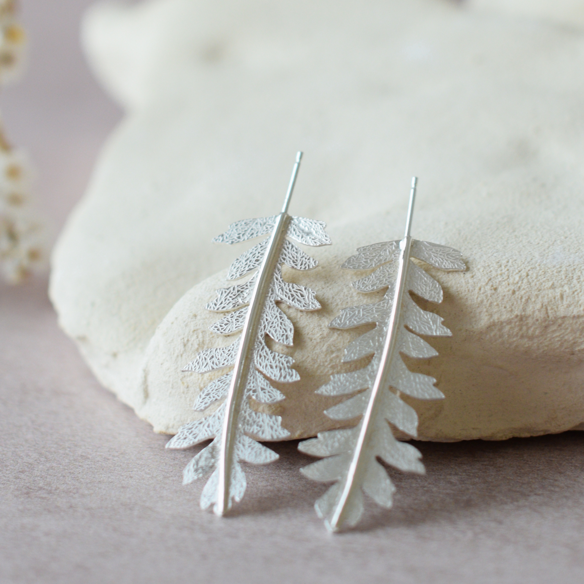 Mini‑créoles - Aubépine