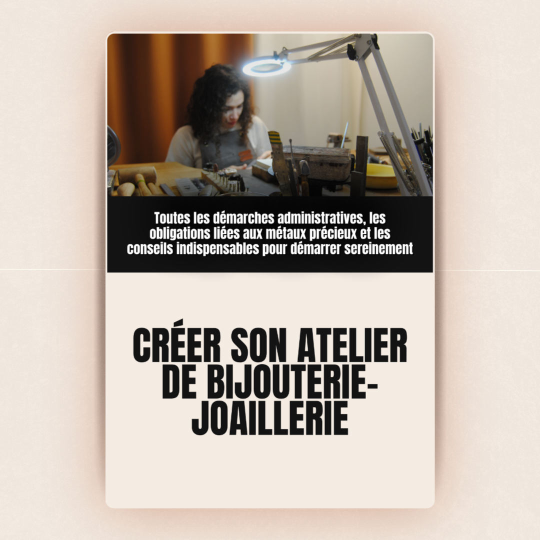 📚 Ebook – S'installer comme bijoutier-joaillier
