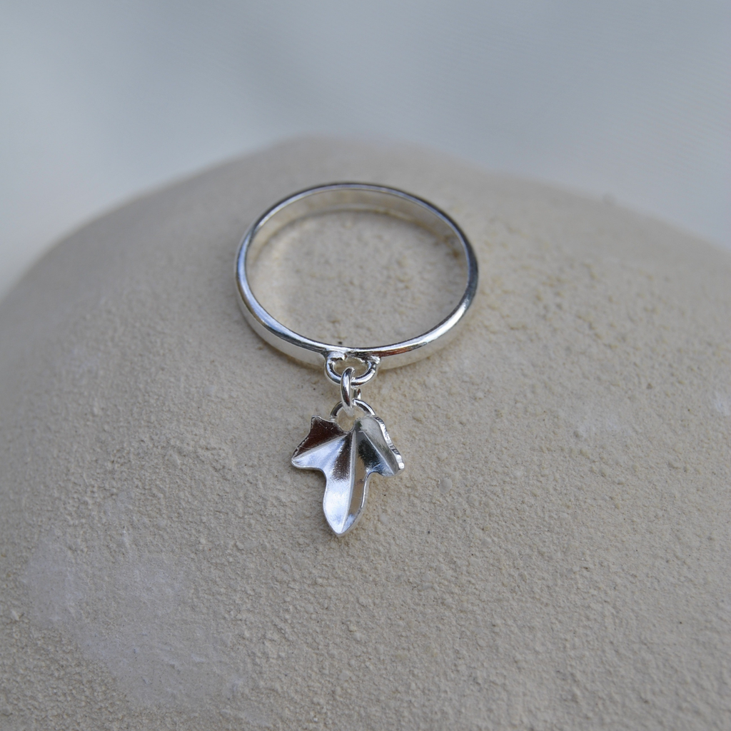 Bague Pampille - Feuille de lierre