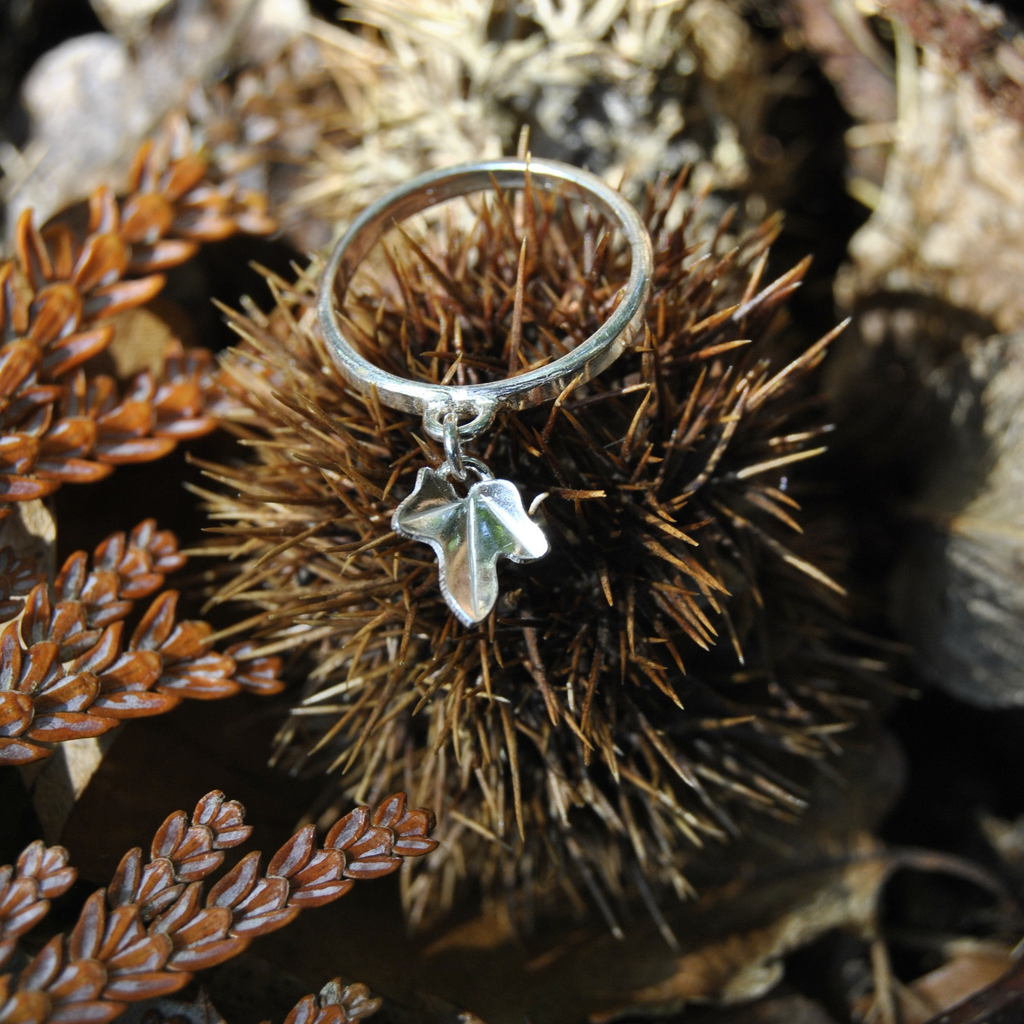 Bague Pampille - Feuille de lierre