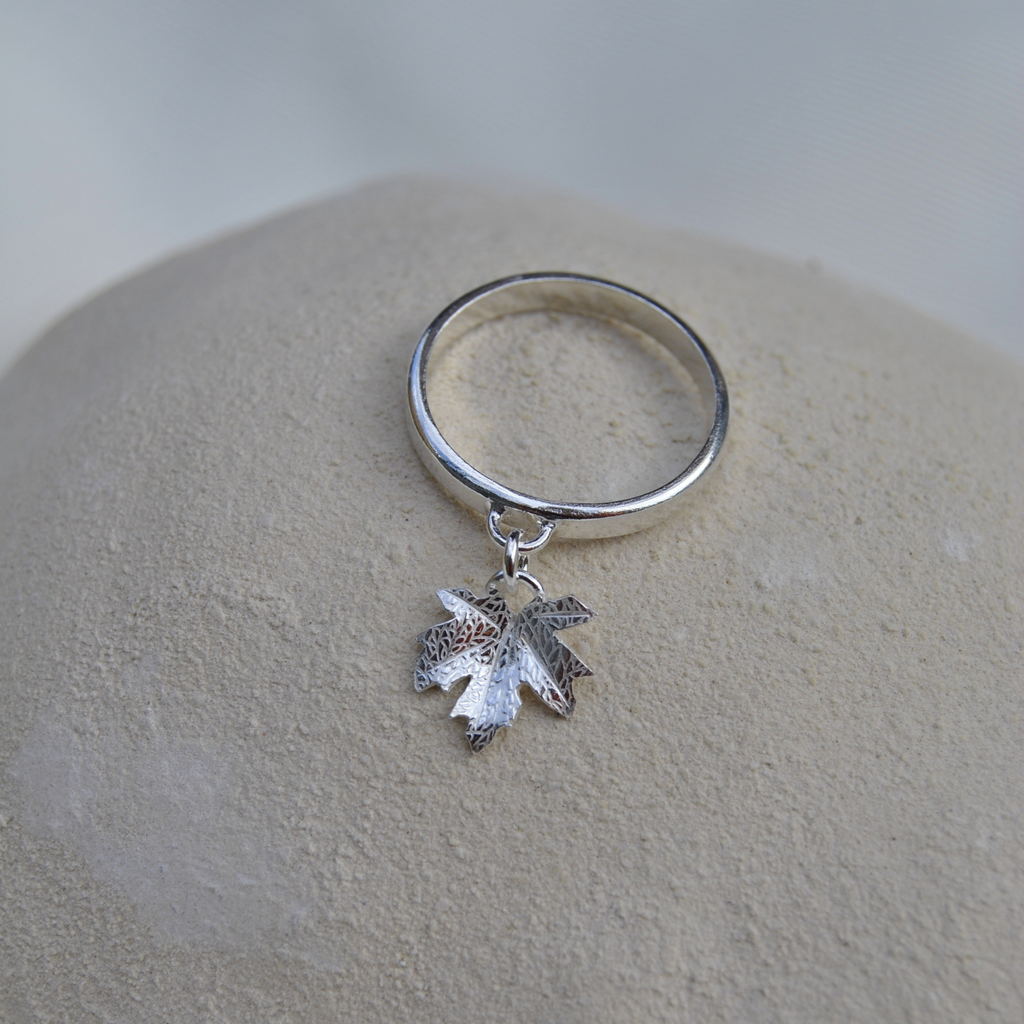 Bague Pampille - Feuille d’Érable