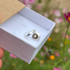 Bague Pampille - Feuille de pilea