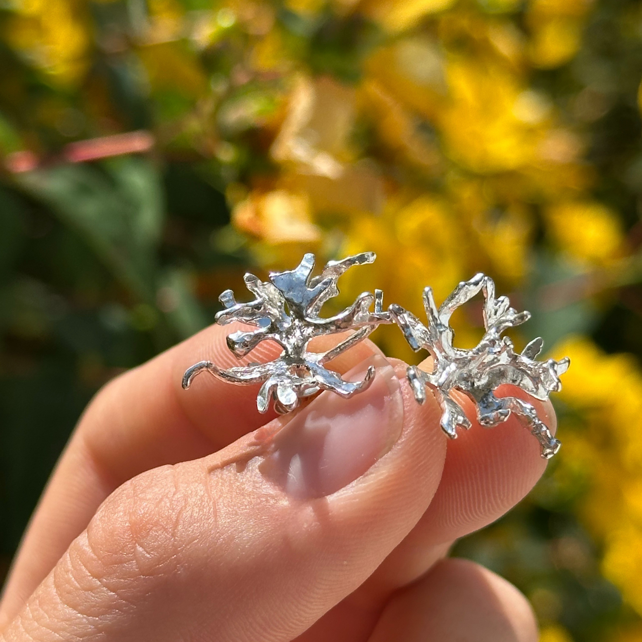 Boucles d'oreilles - Corail