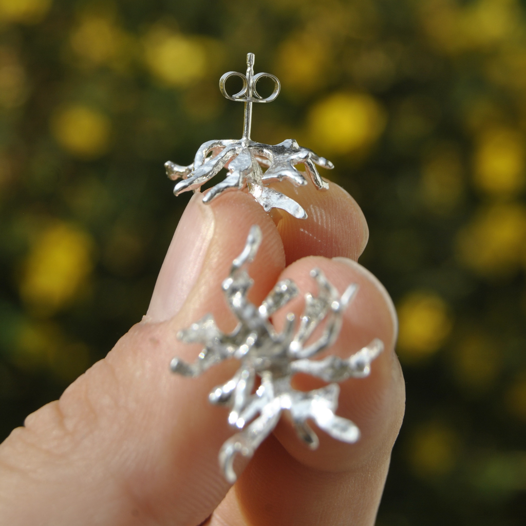 Boucles d'oreilles - Corail