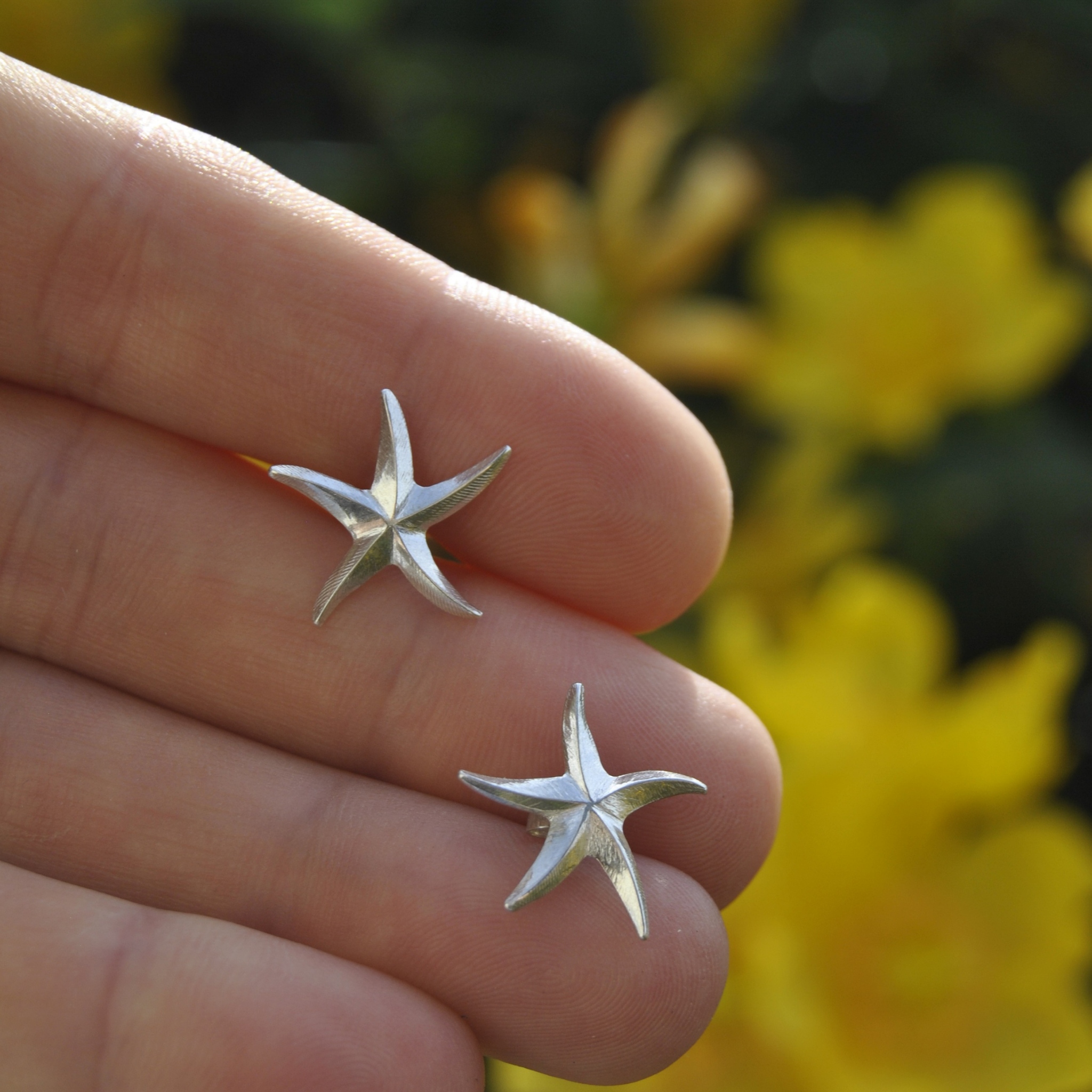Boucles d'oreilles - Étoile de mer