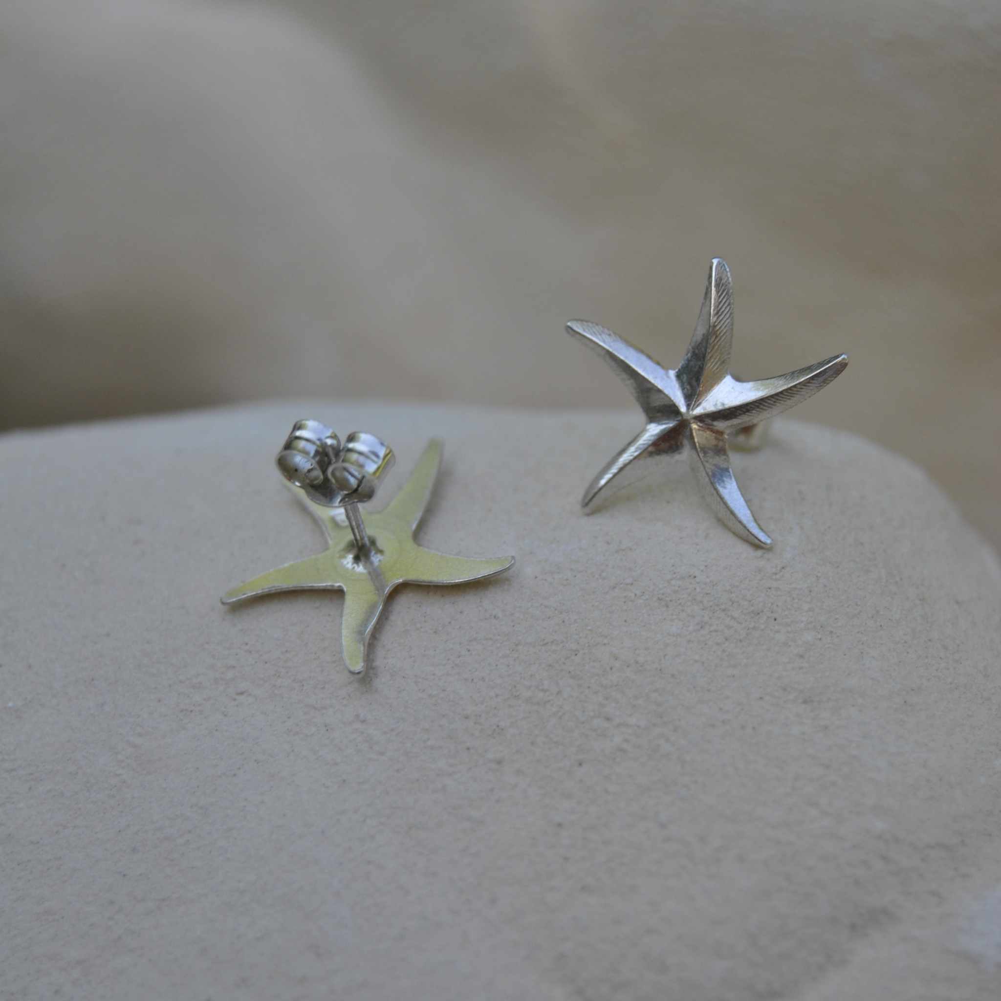 Boucles d'oreilles - Étoile de mer