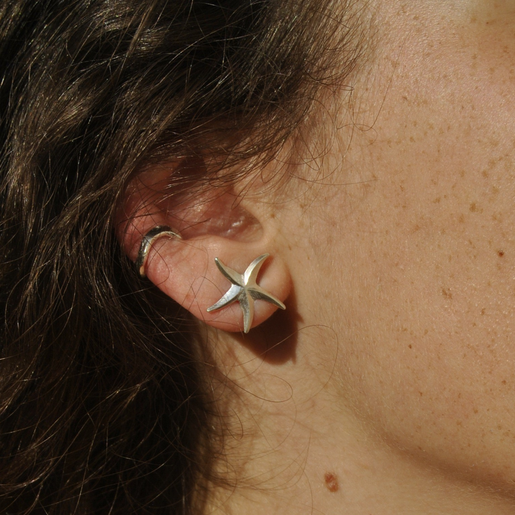 Boucles d'oreilles - Étoile de mer