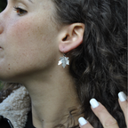 Boucles d’oreilles - Feuille d’érable