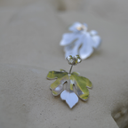 Boucles d’oreilles - Feuille de figuier