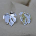 Boucles d’oreilles - Feuille de figuier