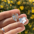 Boucles d’oreilles - Feuille de figuier
