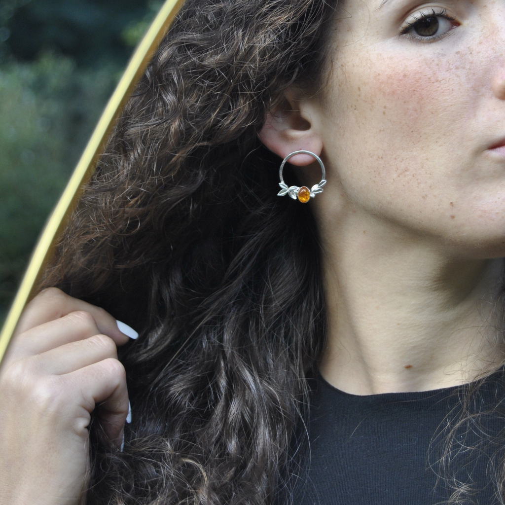 Boucles D’oreilles - Perle d'automne