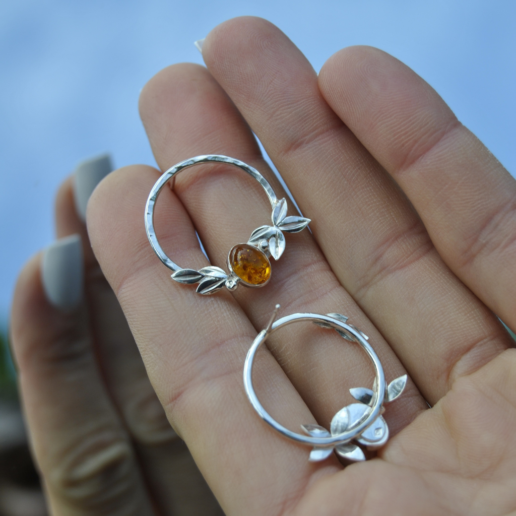 Boucles D’oreilles - Perle d'automne