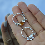 Boucles D’oreilles - Perle d'automne