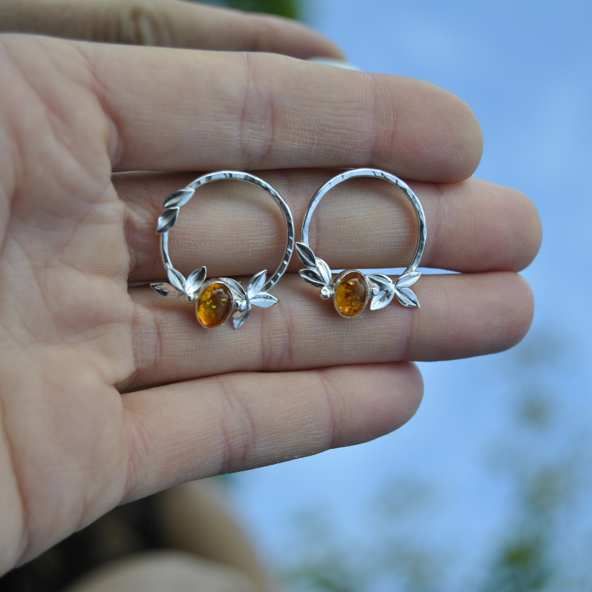 Boucles D’oreilles - Perle d'automne