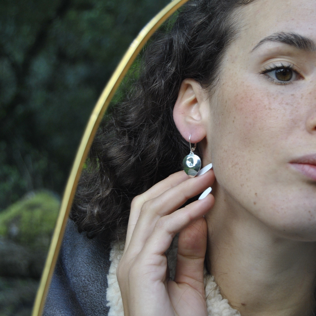 Boucles d’oreilles - Les Peperomia