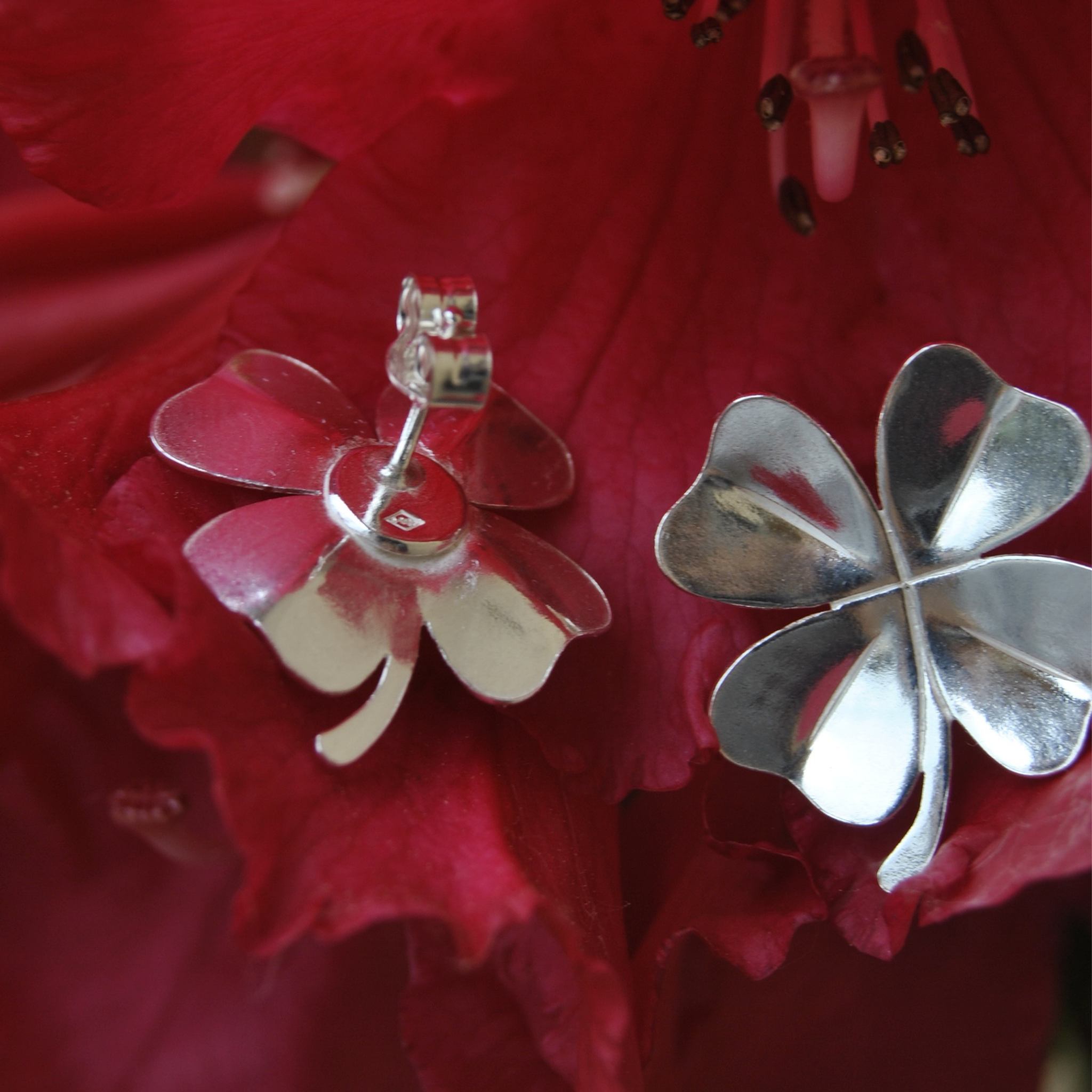 Boucles d’oreilles - Feuilles Chanceuses
