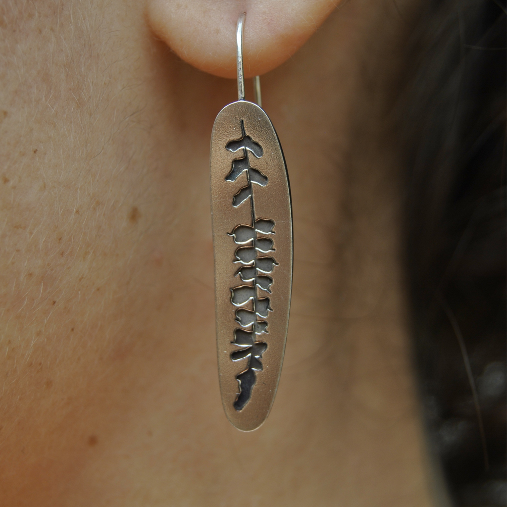 Boucles d’oreilles - Empreinte Végétale