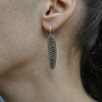 Boucles d’oreilles - Empreinte Végétale