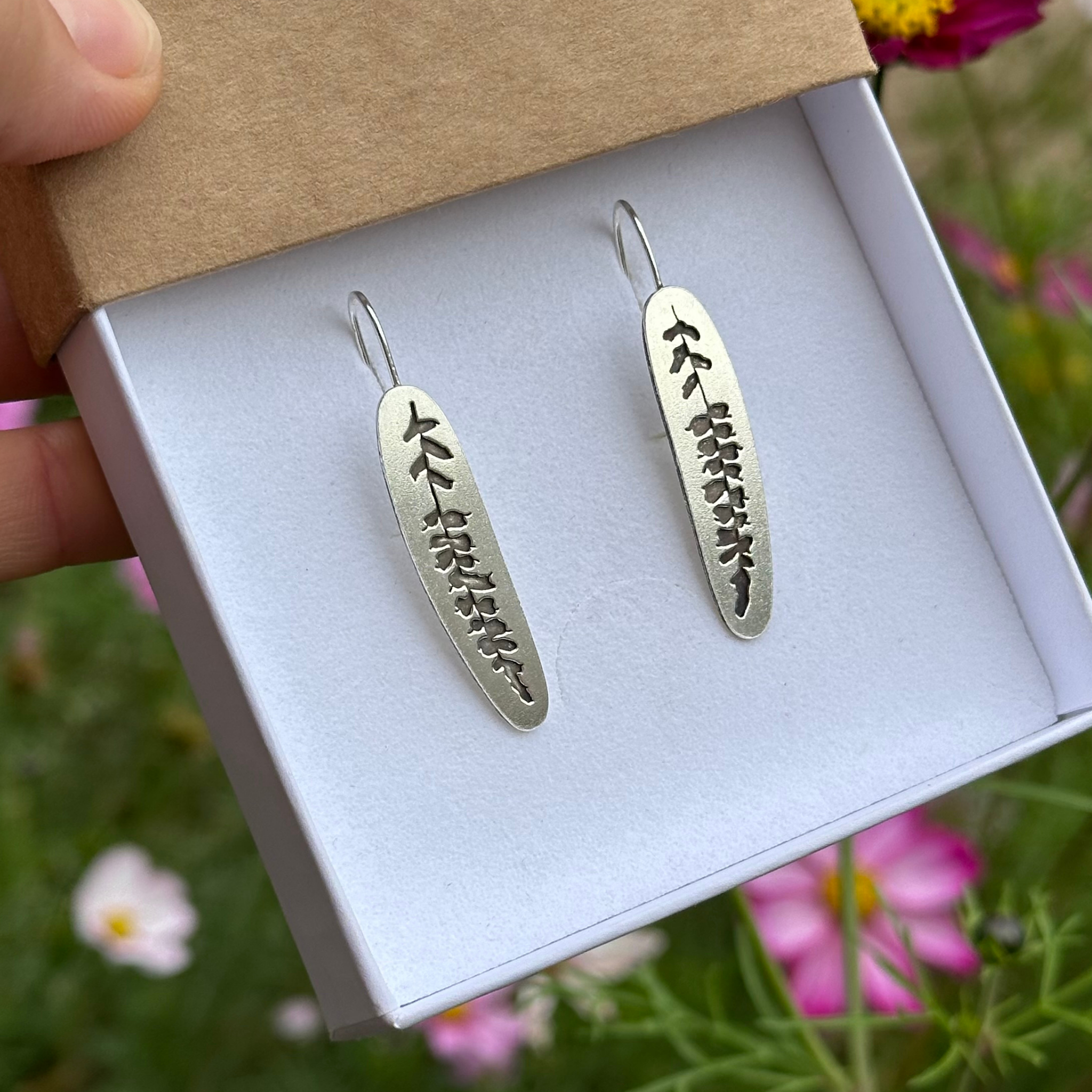 Boucles d’oreilles - Empreinte Végétale