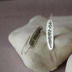 Boucles d’oreilles - Empreinte Végétale