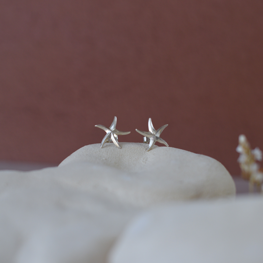 Boucles d'oreilles - Étoile de mer