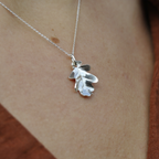 Collier - Petite feuille de chêne