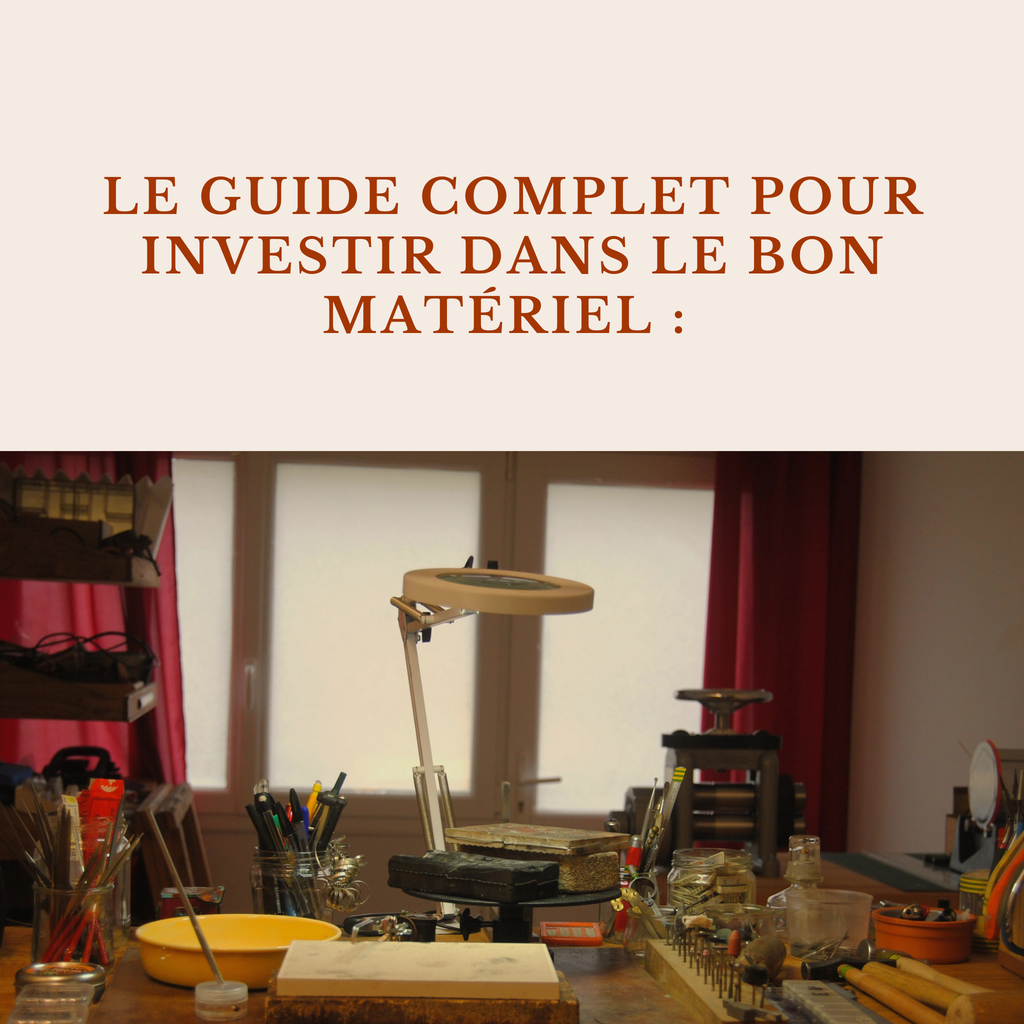 📚 Ebook – L'inventaire complet de l'outillage pour créer son atelier