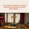 📚 Ebook – L'inventaire complet de l'outillage pour créer son atelier