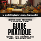 📚 Ebook – L'inventaire complet de l'outillage pour créer son atelier