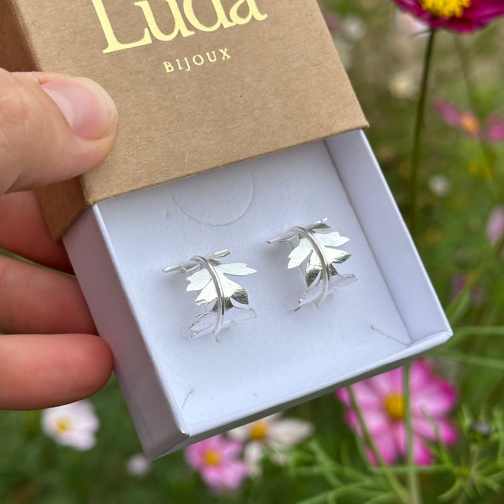 Mini‑créoles - Aubépine