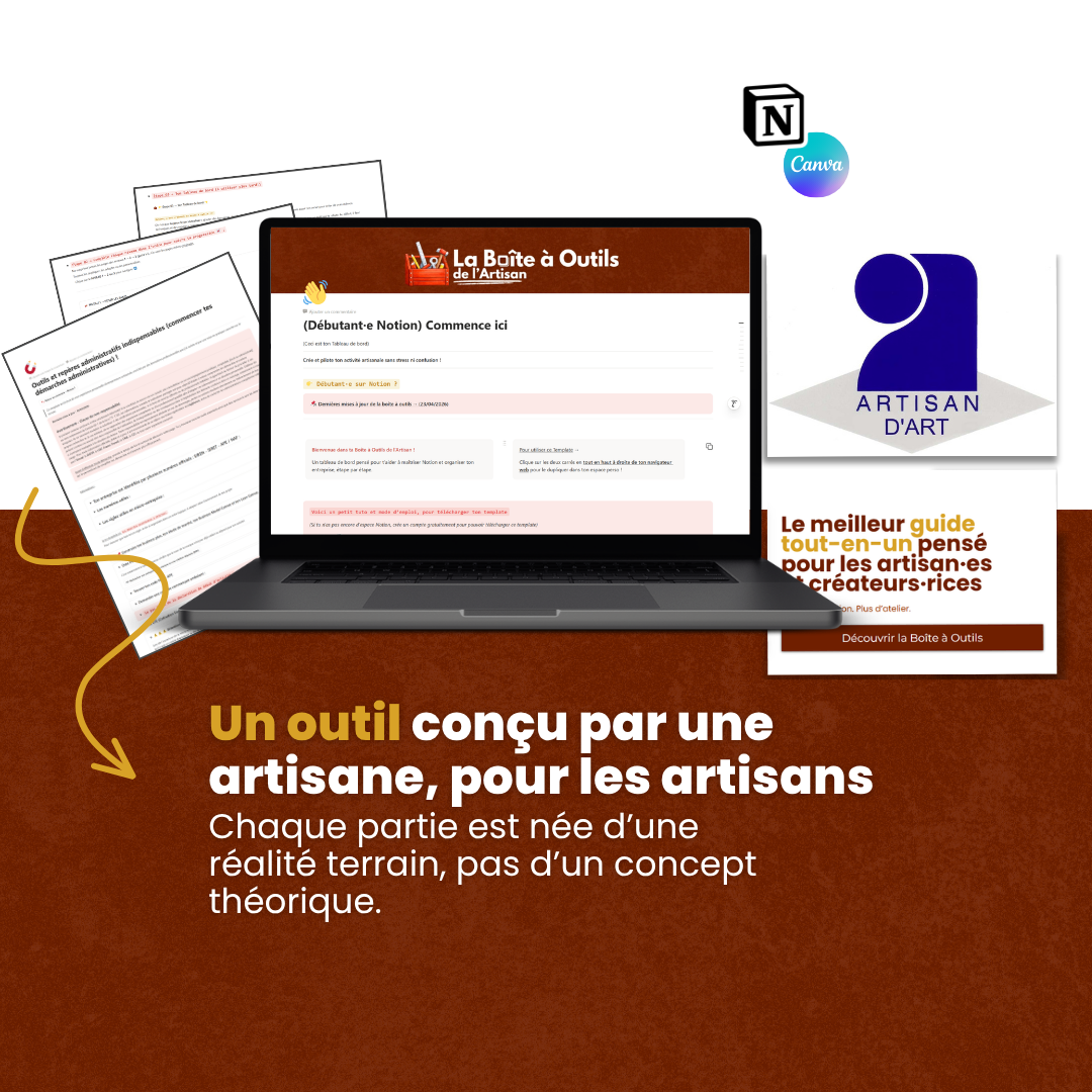 La boîte à outils de l'artisan